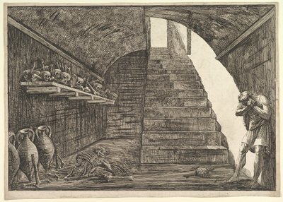 Scena di prigione da Francesco Piranesi