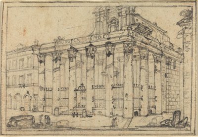Il Tempio di Antonino e Faustina da Francesco Piranesi