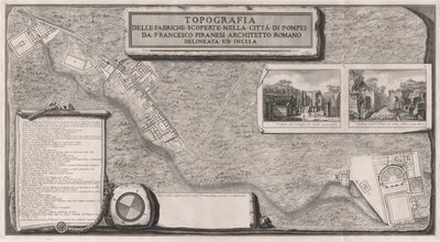 Topografia delle Fabbriche Scoperte nella Città di Pompei da Francesco Piranesi