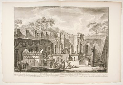 Veduta del Tempio d da Francesco Piranesi