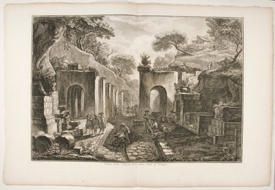Veduta della Porta dell da Francesco Piranesi
