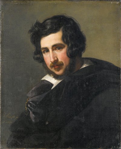 Ritratto di Ottavio Gigli da Francesco Podesti