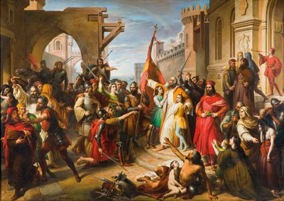 Il giuramento degli anconetani da Francesco Podesti