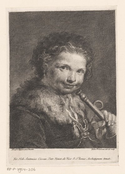 Ragazzo con tromba da Francesco Polanzani