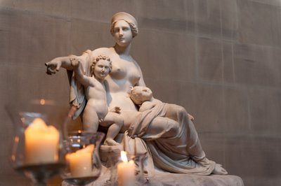 Latona con Apollo e Artemide da Francesco Pozzi