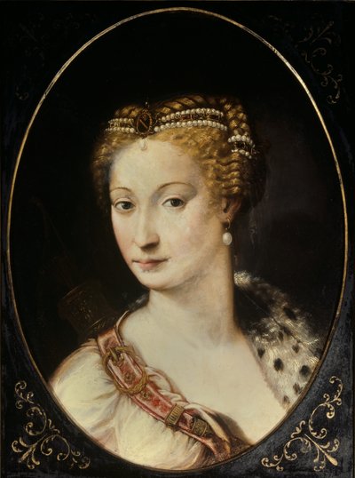 Ritratto di Diane de Poitiers (1499-1566) da Francesco Primaticcio