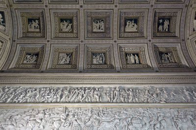 La stanza degli stucchi del Palazzo del Tè, 1526-1534 da Francesco Primaticcio