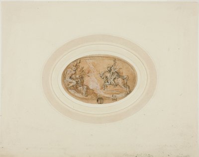 Marco Curzio che salta nell