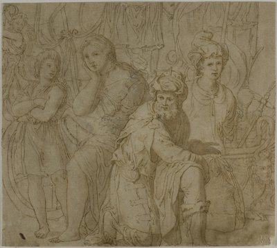 Parte di "Truimph and Exploits of Furius Camillus". da Francesco Salviati