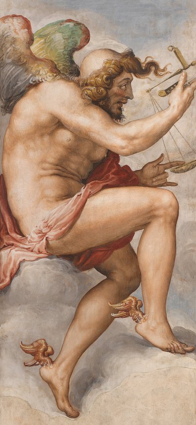 Il tempo come occasione (Kairos) da Francesco Salviati