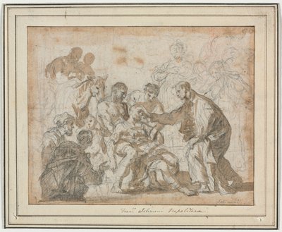 Un miracolo di San Mauro da Francesco Solimena