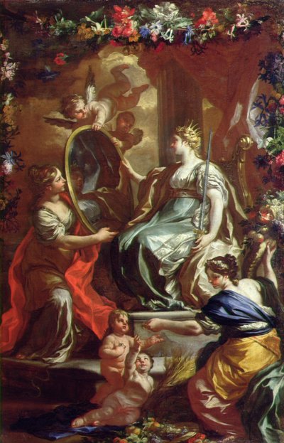 Allegoria di un regno glorioso, c.1730 da Francesco Solimena