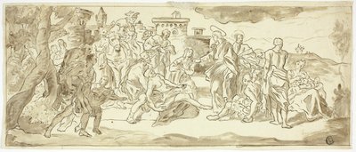 Cristo guarisce lo zoppo da Francesco Solimena