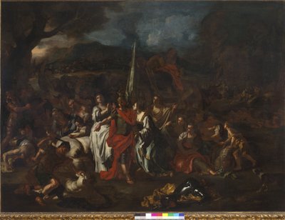 Davide vincitore degli Amaleciti da Francesco Solimena