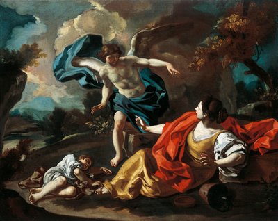 Agar e Ismaele da Francesco Solimena