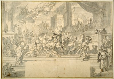 Eliodoro cacciato dal Tempio da Francesco Solimena