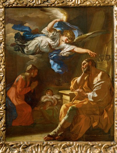 Il sogno di Giuseppe ... da Francesco Solimena