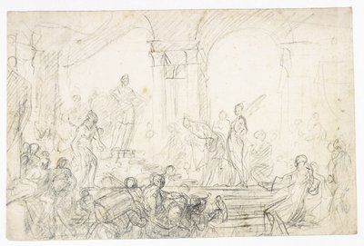 Re Salomone e la Regina di Saba da Francesco Solimena