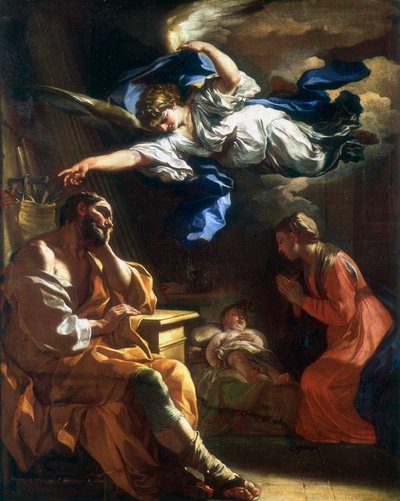 Il sogno di San Giuseppe, c. 1677-1747 da Francesco Solimena