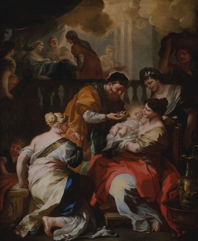 La nascita della Vergine da Francesco Solimena