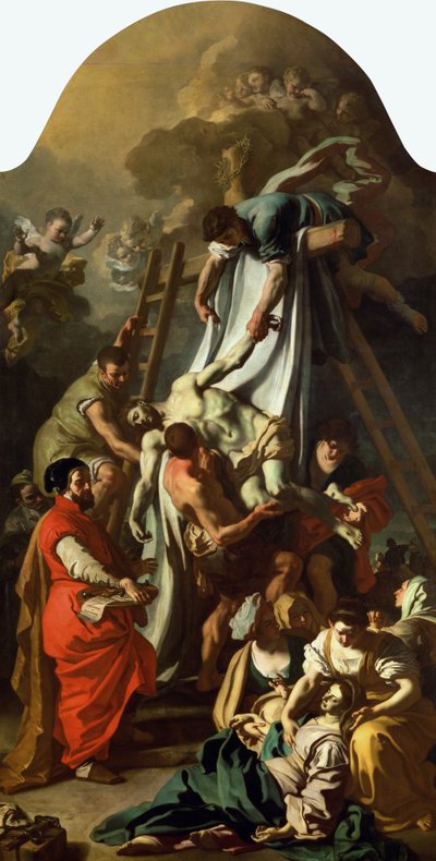 La discesa dalla croce da Francesco Solimena