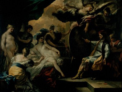 Zeusi e le fanciulle di Crotone da Francesco Solimena