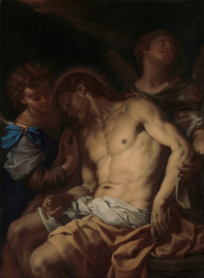 Cristo Morto Sostenuto dagli Angeli da Francesco Trevisani