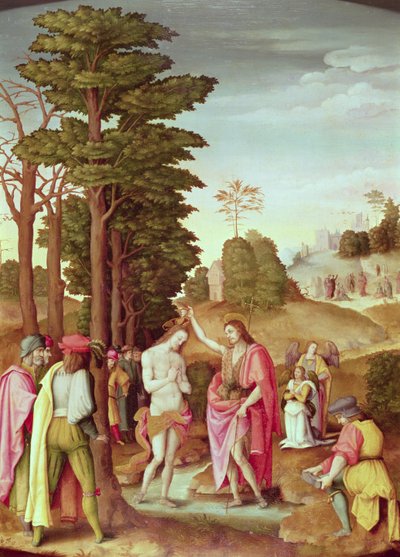 Battesimo di Cristo da Francesco Ubertini, Il Bacchiacca