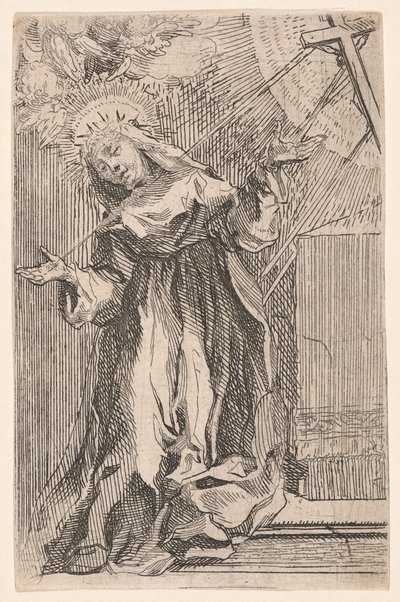 Santa Caterina da Siena che riceve le stimmate da Francesco Vanni