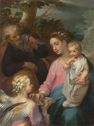 Il Riposo durante la Fuga in Egitto, c.1569 da Francesco Vanni