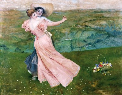 Il ballo sul prato da Francesco Vinea