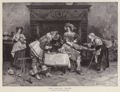 La chiromante da Francesco Vinea