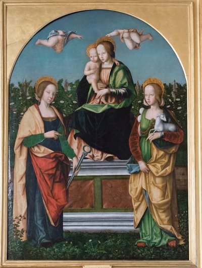 Madonna e Bambino, Sant