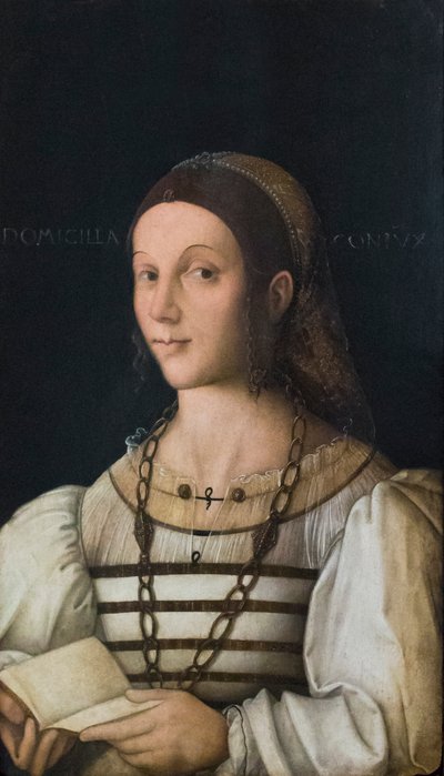 Ritratto di Domitilla Gambara, moglie di Rolando Pallavicino da Francesco Zaganelli di Bosio