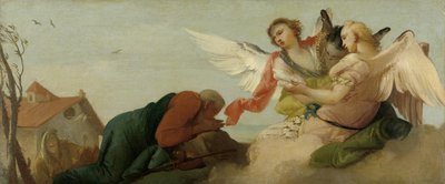 Abramo con i Tre Angeli da Francesco Zugno