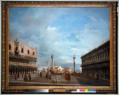 Piazzetta San Marco da Francesco and/or Gian Antonio (1699 1761) Guardi
