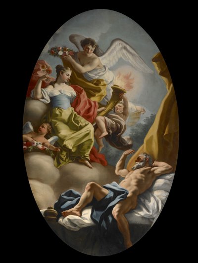 Allegoria della saggezza e della verità da Francesco de Mura