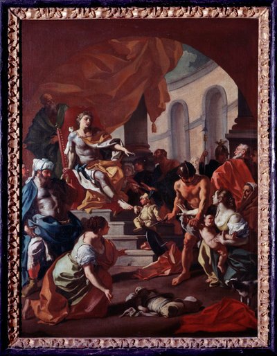 Giudizio di Salomone (dipinto di Francesco de Mura) da Francesco de Mura