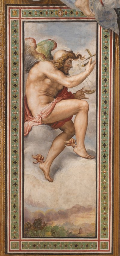 Tempo di decisione Kairos, c. 1544 da Francesco de Rossi