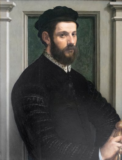 Ritratto di un gentiluomo da Francesco de Rossi Salviati Cecchino