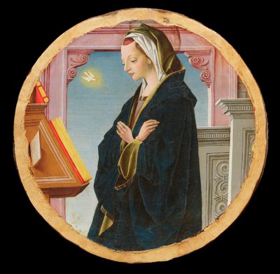 Polittico Griffoni: Vergine Annunciata, ca. 1472-1473 da Francesco del Cossa
