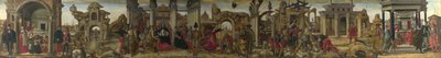 Scene della vita di San Vincenzo Ferrer, ca 1450-1475 da Francesco del Cossa,