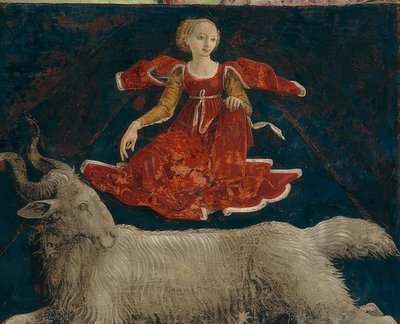 Ariete, segno zodiacale del mese di marzo da Francesco del Cossa
