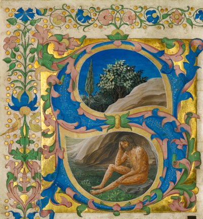 Iniziale S: Lavoro da Francesco di Antonio del Chierico
