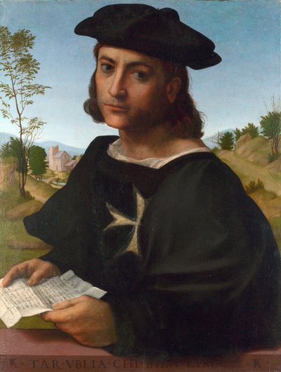 Ritratto di un Cavaliere di Rodi da Francesco di Cristofano Franciabigio
