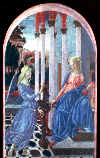 Annunciazione, c1470-1472 da Francesco di Giorgio Martini