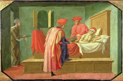 SS. Cosma e Damiano che guariscono i malati da Francesco di Stefano Pesellino