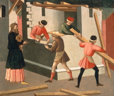 La costruzione del Tempio di Gerusalemme da Francesco di Stefano Pesellino