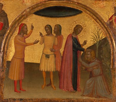 San Giovanni Evangelista con Acteus ed Eugenius da Francescuccio Ghissi