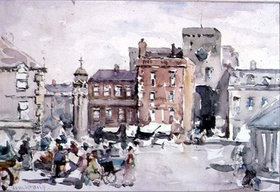 Hexham vicino a Newcastle Upon Tyne da Francis Abel William Taylor Armstrong